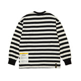 STRIPE LONG SLEEVES T-SHIRTS RED / BLACK (6550370680950)