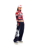 [Archive Bold X Diadora] RACING MESH CROP TOP (RED)