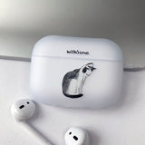 キャットドローイングサイレンスAirPodsケース