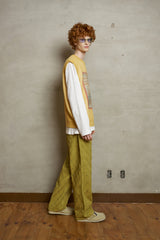 ARGYLE EMBROIDERED PANTS
