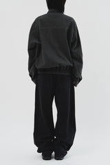 Four Pocket Black Denim