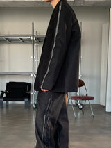 A Nock Deco Denim Pants (2color)