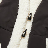 チェリーファーパディングベスト / CHERRY FUR PADDING VEST [BLACK]