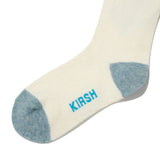 WITTY BUNNY FACE WOOL SOCKS [LIGHT BLUE]