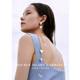 Double heart necklace (6567228407926)