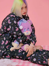 21SS Teddy Pants BLACK (6552551587958)