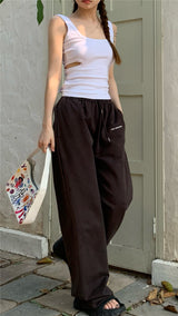 side split sleeveless top