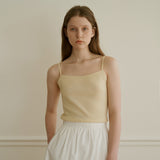 サリーニットセット‐スリーブレス/Sally knit set - Sleeveless