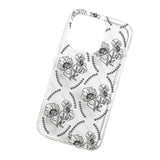 ポピー iPhoneケース/Black Poppy (iPhone) Jelly Case