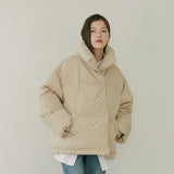 CASUAL PADDED JACKET (BEIGE) (6645974958198)