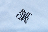 リセントロゴオックスフォードシャツ / RECENT LOGO OXFORD SHIRT_SKY BLUE