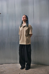 H-T CARGO BALLOON SWEAT PANTS (Black) / カーゴバルーンスウェットパンツ