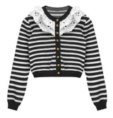 Stripe cardigan