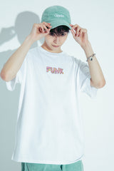 メルティングファンクTシャツ / MELTING FUNK TEE white