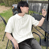 ロープカラーニットウェア / Rope collar knitwear