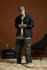 アースラブナイロンコーチジャケット / EARTH LOVE / NYLON COACH JACKET