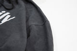 family signature hoodie (washed black) (4602069385334)