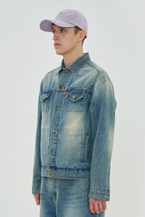 FLOWER DENIM JACKET