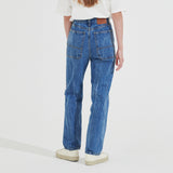 クラックウォッシングデニムパンツ/Crack Washing Denim Pants _ Light Blue