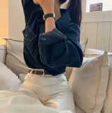 [Bellide made/Long-sleeved version] Vintage Pocket Denim Shirt