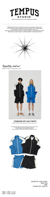スタンダードトラックハーフパンツ/STANDARD TRACK HALF PANTS [BLUE]