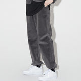 Corduroy Banding Jogger pants [CHARCOAL] (6618883522678)