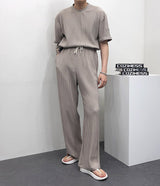 UNプリーツベンダブルパンツ / UN Pleated Bendable Pants (4 colors)