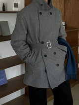 ASCLO Belted Wool P Coat (2color)