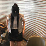 ストリートナイロンフードベスト