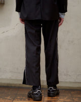 サイドジップワイドスラックスパンツ / SIDE ZIP WIDE SLACKS (4581040095350)