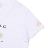 チェリーブラー半袖Tシャツ／CHERRY BLUR SHORT SLEEVE T-SHIRT [WHITE]