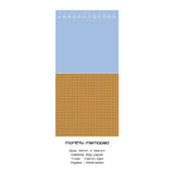 マンスリーメモパッド/Monthly memopad