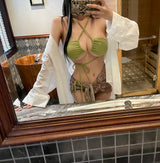 Green bikini