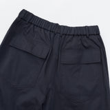 パイピングピンタックパンツ / Piping Pin-Tuck Pants (Dark Gary)