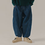 バルーンコットンパンツ / BALLOON COTTON PANTS_BLUE
