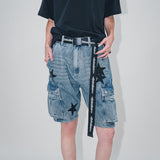LOGO JACQUARD CANVAS WEBBING BELT