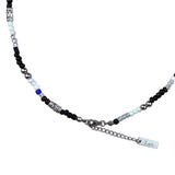 ダブルモールドビーズネックレス / [MADE] Double-mold beads necklace (1 color)