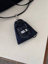 ppocketto keyling pouch - denim