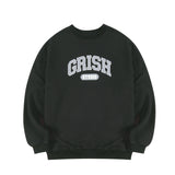 GRISH SIGNATURE LOGO SWEATSHIRTS BLACK (6612834353270)