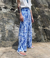 プリントプリーツパンツ / [Made] Printed Pleats Pants (2 colors)
