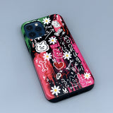 Collage Sketch Bumper Case (PINK) (6660046028918)