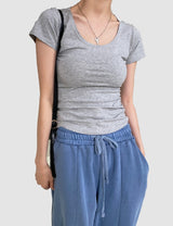 ロキシーデイリーUネックTシャツ / Roxy Daily U Neck T-shirt (6color)