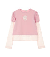 layered puff top_pink