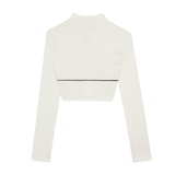 パイピングクロップトップス / Piping Crop Top (4573559488630)