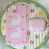 ラブリーバニーケース / lovely bunny  case (pink)