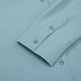 Solid Overfit Long sleeve shirt [LIGHT BLUE] (6618544242806)
