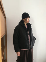 【MADE/7oz】ショート中綿フード付きウェロンバオリン