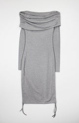 オフショルダーストリングドレス/Off Shoulder String Dress (3color)