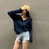 [Bellide made] Chalang snap ribbed T-shirt