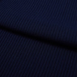 Side-off Midi Skirt [NAVY] (6638398046326)